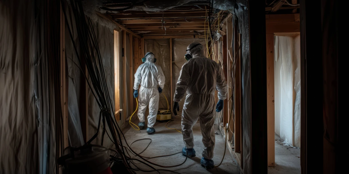 commercial-asbestos-containment-corridor